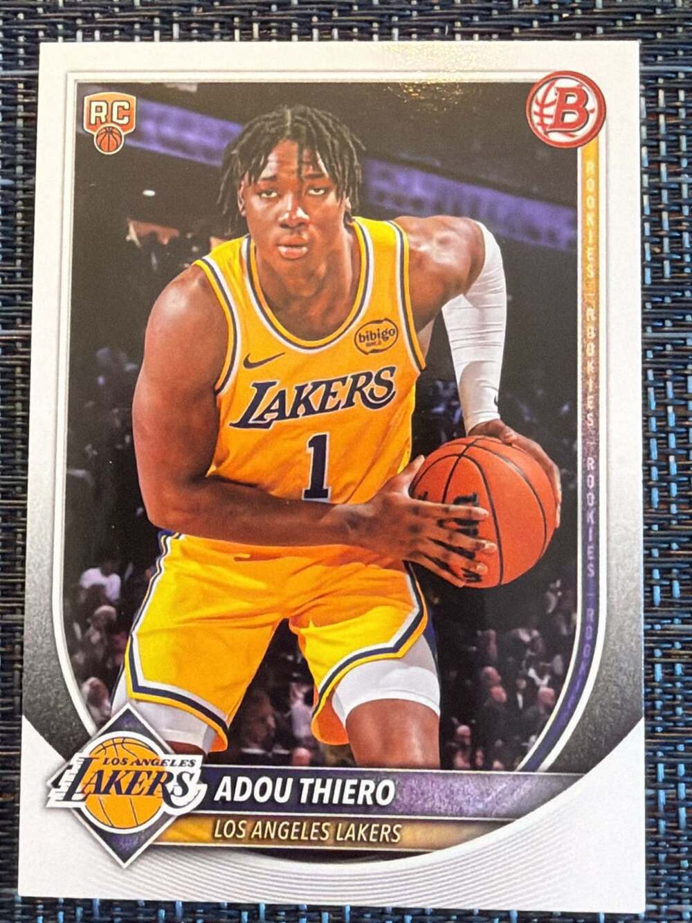 2025-26 Bowman #36 Adou Thiero RC